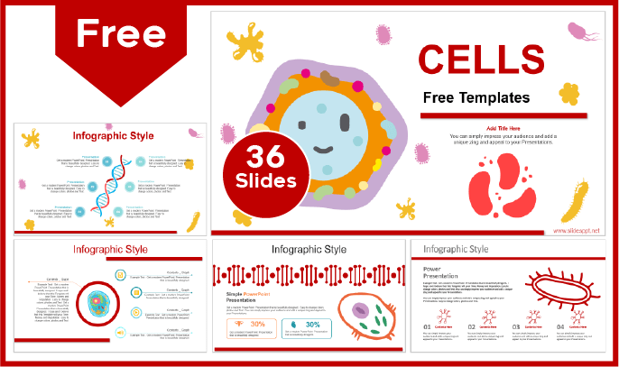 Free cell template for powerpoint and google slides.
