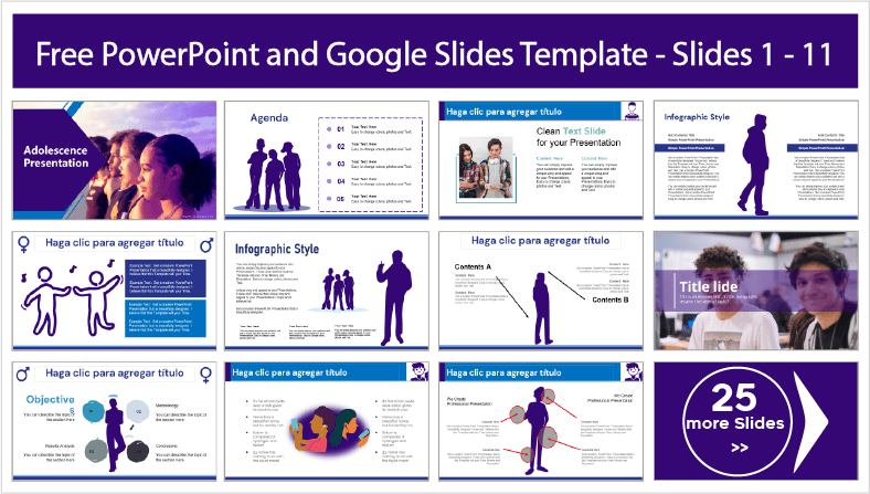 Adolescence Templates for PowerPoint and Google Slides Free ppt.