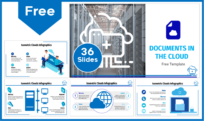 Free cloud document template for PowerPoint and Google Slides.