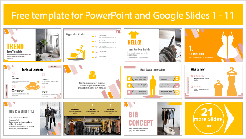 Descargar gratis plantillas de Tendencia Actual para PowerPoint y temas Google Slides.