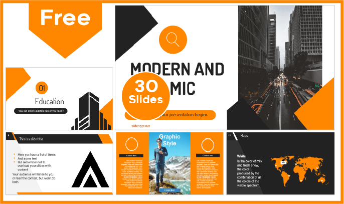 Free Modern and Dynamic PowerPoint and Google Slides Template.