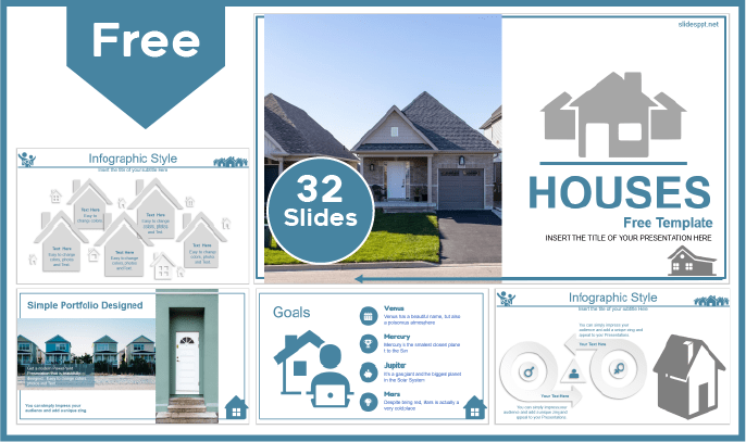 Free Home Template for PowerPoint and Google Slides.