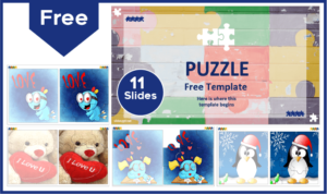 Interactive Puzzle Template - PowerPoint Templates and Google Slides