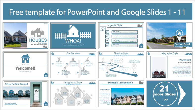 Descarregar gratuitamente os modelos Home PowerPoint e os temas Google Slides.