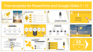 Rocket Launch Template - PowerPoint Templates and Google Slides