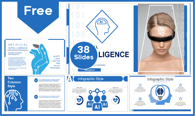 Free Artificial Intelligence Template for PowerPoint and Google Slides.
