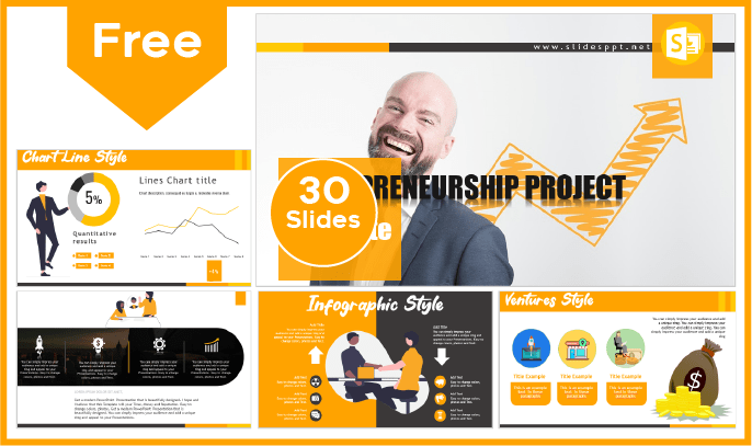 Free Entrepreneurship Project Template for PowerPoint and Google Slides.