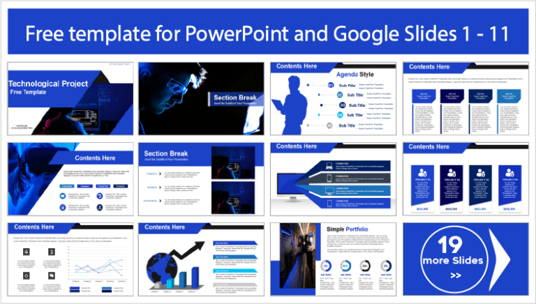 Technology Projects Template - PowerPoint Templates and Google Slides