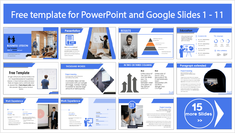 Descarregar gratuitamente modelos PowerPoint de Lições de Negócios e temas Google Slides.