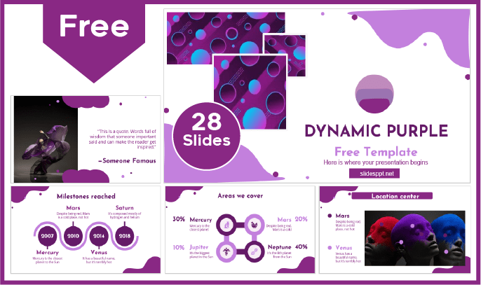 Themes For Powerpoint Purple