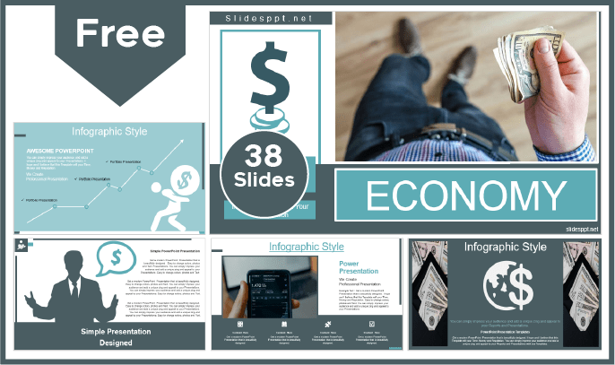 Free Economy Template for PowerPoint and Google Slides.
