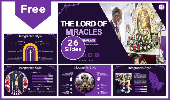 Free Lord of Miracles template for PowerPoint and Google Slides.