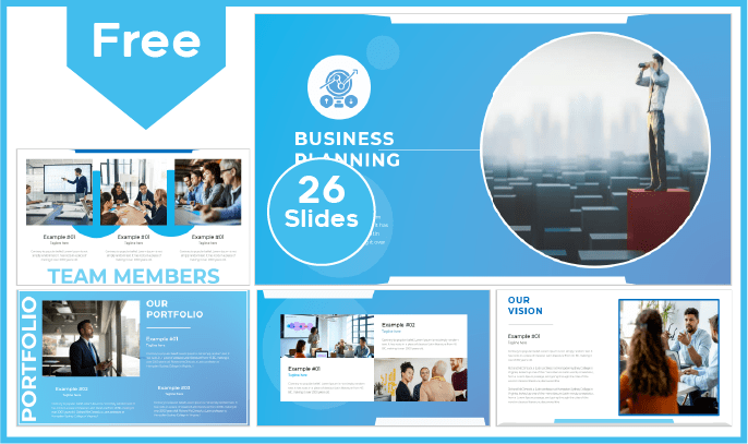 Free Business Planning Template for PowerPoint and Google Slides.