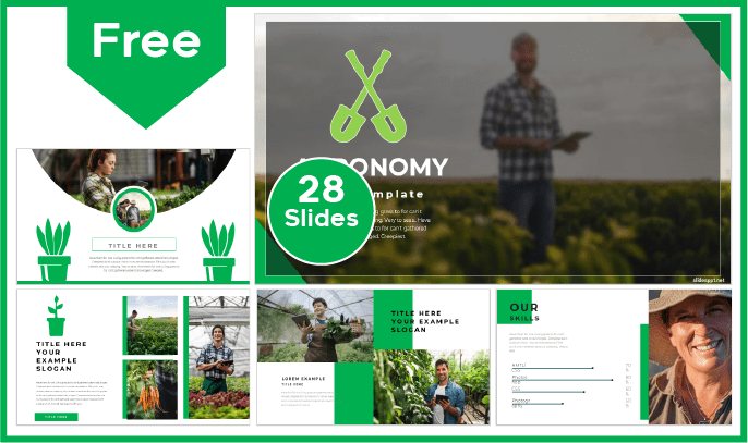Free Agronomy Template for PowerPoint and Google Slides.