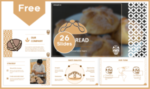 Free Bread of the Dead template for PowerPoint and Google Slides.