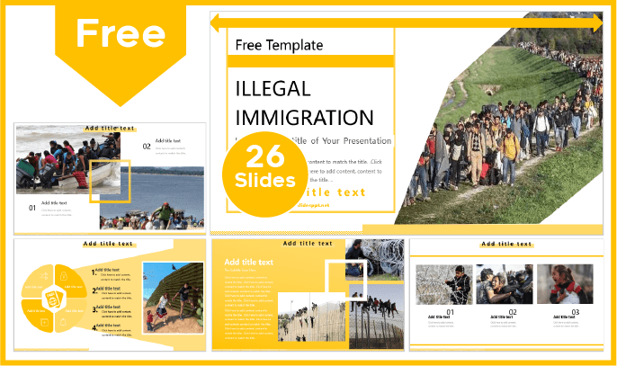 Free Illegal Immigration Template for PowerPoint and Google Slides.