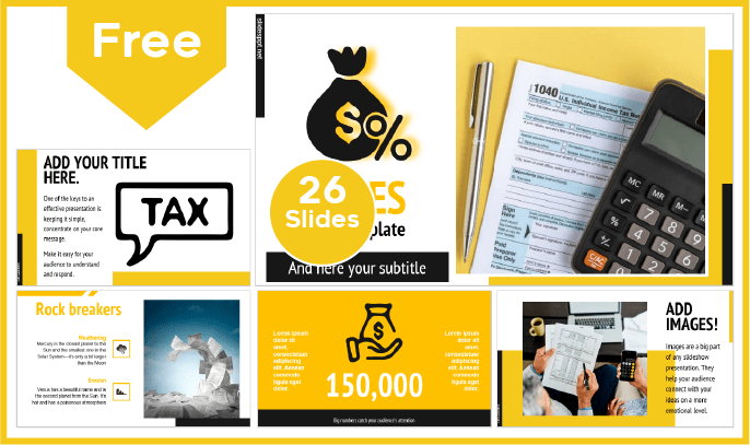 Free Tax Template for PowerPoint and Google Slides.