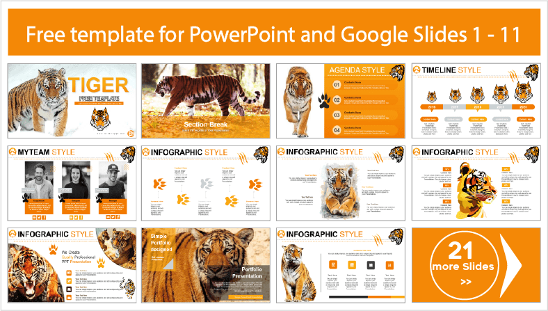 Tiger Template - PowerPoint Templates and Google Slides