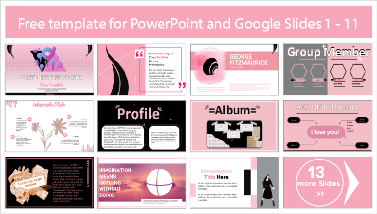 Aesthetic Fuchsia Template - PowerPoint Templates and Google Slides