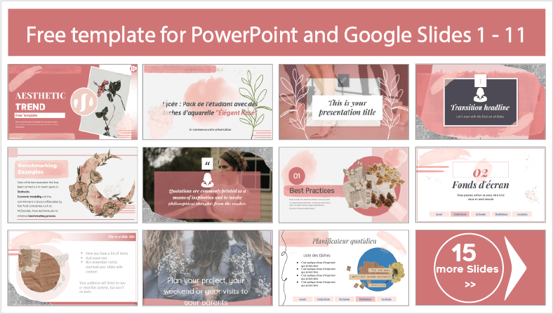Aesthetic trend templates for free download in PowerPoint and Google Slides themes.