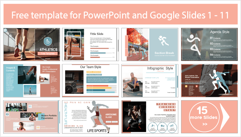 Téléchargez gratuitement des modèles PowerPoint Athlétisme et des thèmes Google Slides.