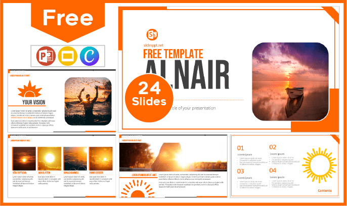 Free Alnair Animated Template for PowerPoint and Google Slides.