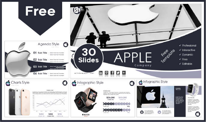 apple presentation powerpoint template