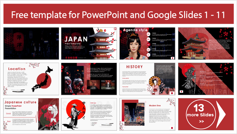 Laden Sie kostenlose animierte Japan PowerPoint Vorlagen und Google Slides Themen herunter.
