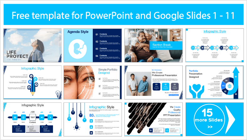 Life Project Templates for free download in PowerPoint and Google Slides themes.
