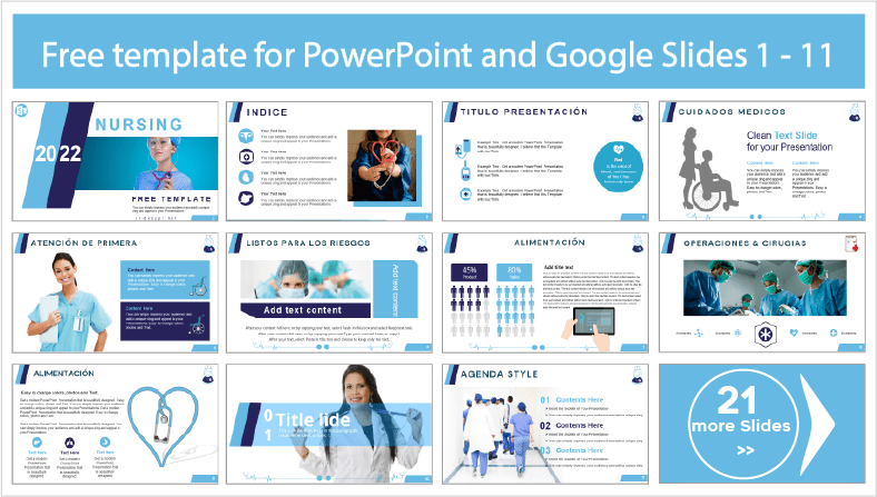 Nursing Templates for free download in PowerPoint and Google Slides themes.