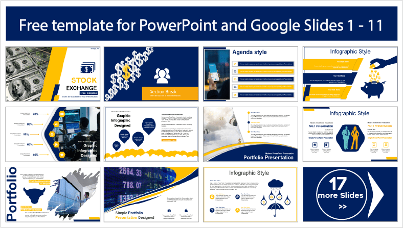Stock Market Templates for free download in PowerPoint and Google Slides themes.