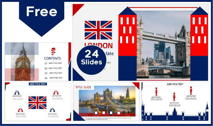 Plantilla de Londres gratis para PowerPoint y Google Slides.
