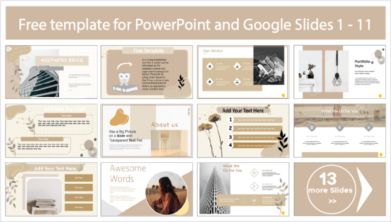 Aesthetic Beige Template - PowerPoint Templates and Google Slides