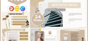 Free Aesthetic Beige template for PowerPoint and Google Slides.