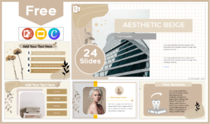 Free Aesthetic Beige template for PowerPoint and Google Slides.