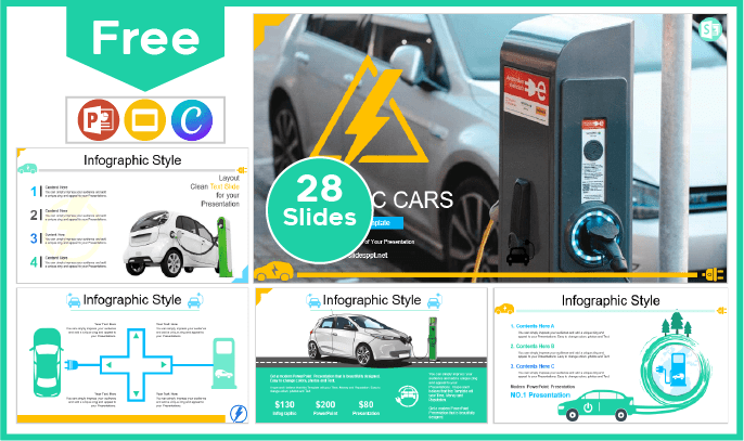 Free Electric Cars Template for PowerPoint and Google Slides.