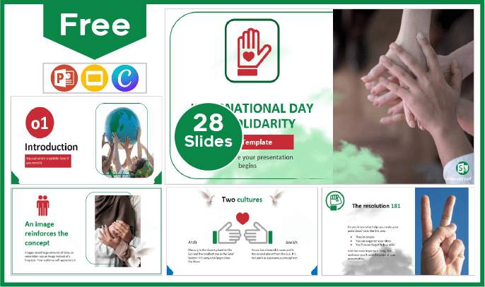 Free Solidarity Day Template for PowerPoint and Google Slides.