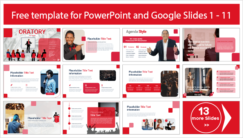 Free Downloadable PowerPoint Public Speaking Templates and Google Slides Themes.