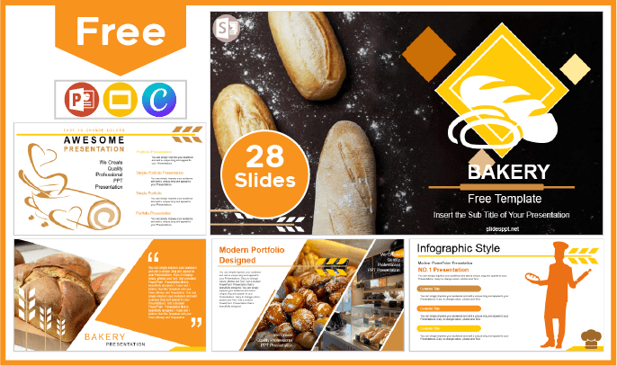 Free Bakery Template for PowerPoint and Google Slides.