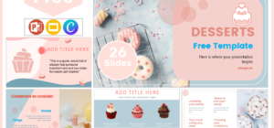 Free Dessert Template for PowerPoint and Google Slides.