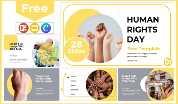 Human Rights Day Template