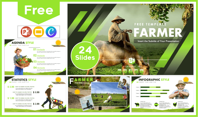 Free Peasant Template for PowerPoint and Google Slides.