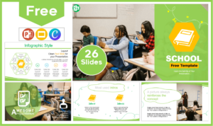 Schoolchildren Template - PowerPoint Templates and Google Slides