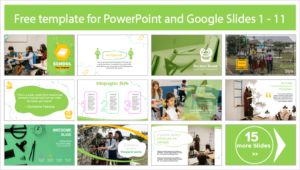 Schoolchildren Template - PowerPoint Templates and Google Slides