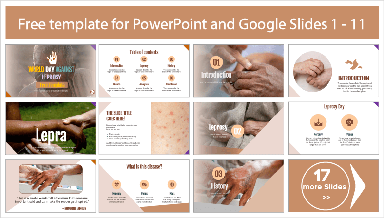 Téléchargez des modèles gratuits pour la Journée mondiale de la lèpre pour les thèmes PowerPoint et Google Slides.