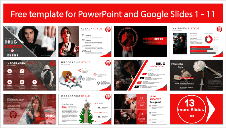 Laden Sie kostenlose Drogensucht PowerPoint-Vorlagen und Google Slides-Themen herunter.