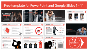 Alcoholism Template - PowerPoint Templates and Google Slides