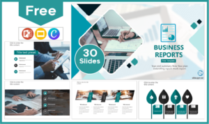 Business Reporting Template - PowerPoint Templates and Google Slides