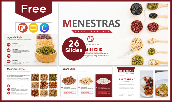 Free Legumes Template for PowerPoint and Google Slides.