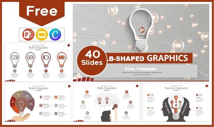 Free Light Bulb Graphics Templates for PowerPoint and Google Slides.